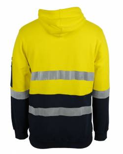 310 Cotton 1/2 Hoodie Hi Vis, Day/Night